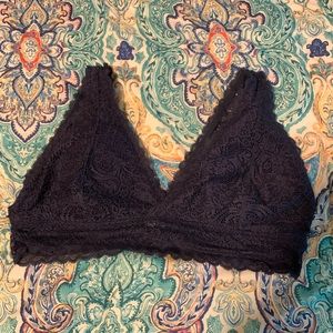 2 for $10 or 1 for $6 Maurices Navy lace bralette